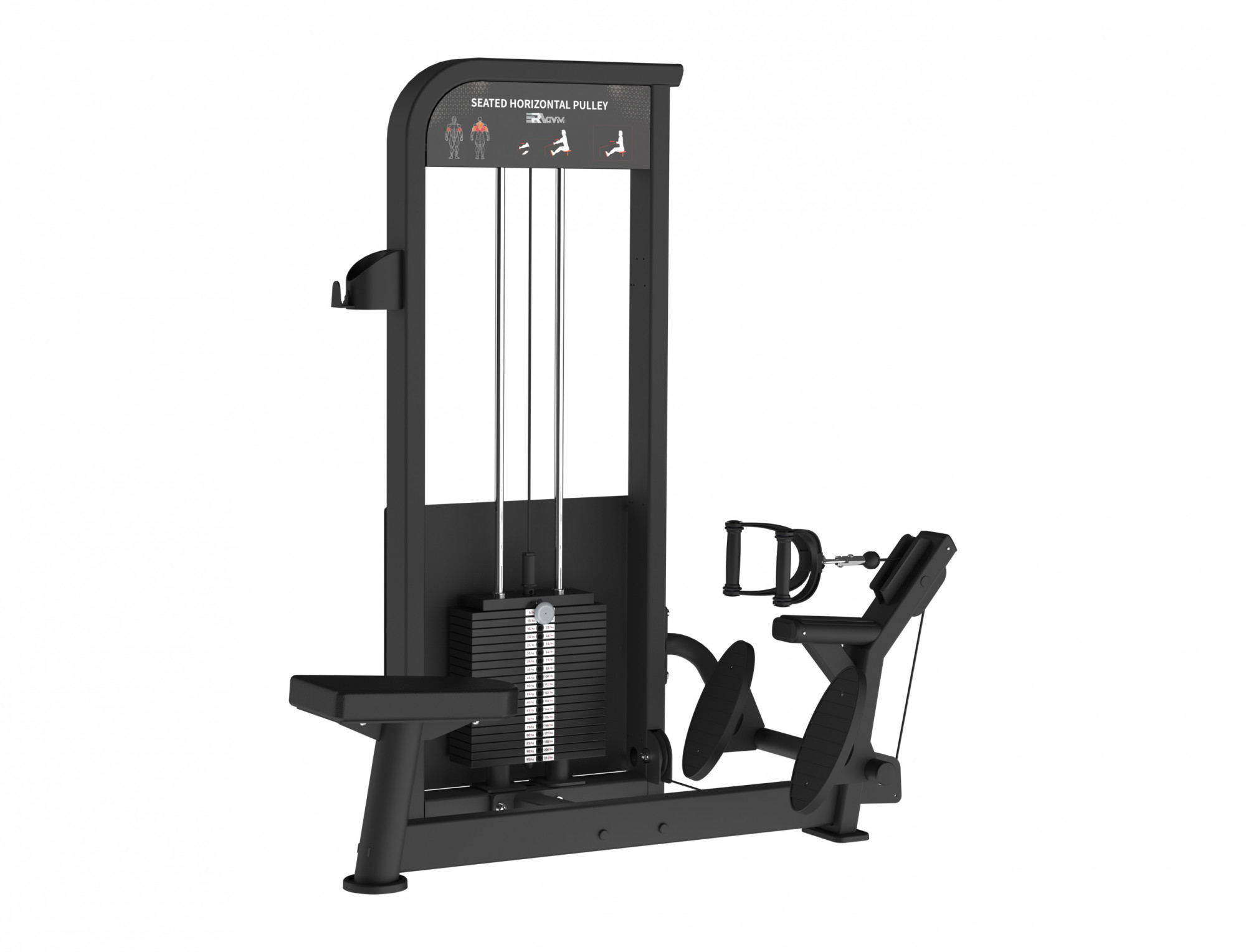   ERAGYM SEATED HORIZONTAL PULLEY   LY012A 
