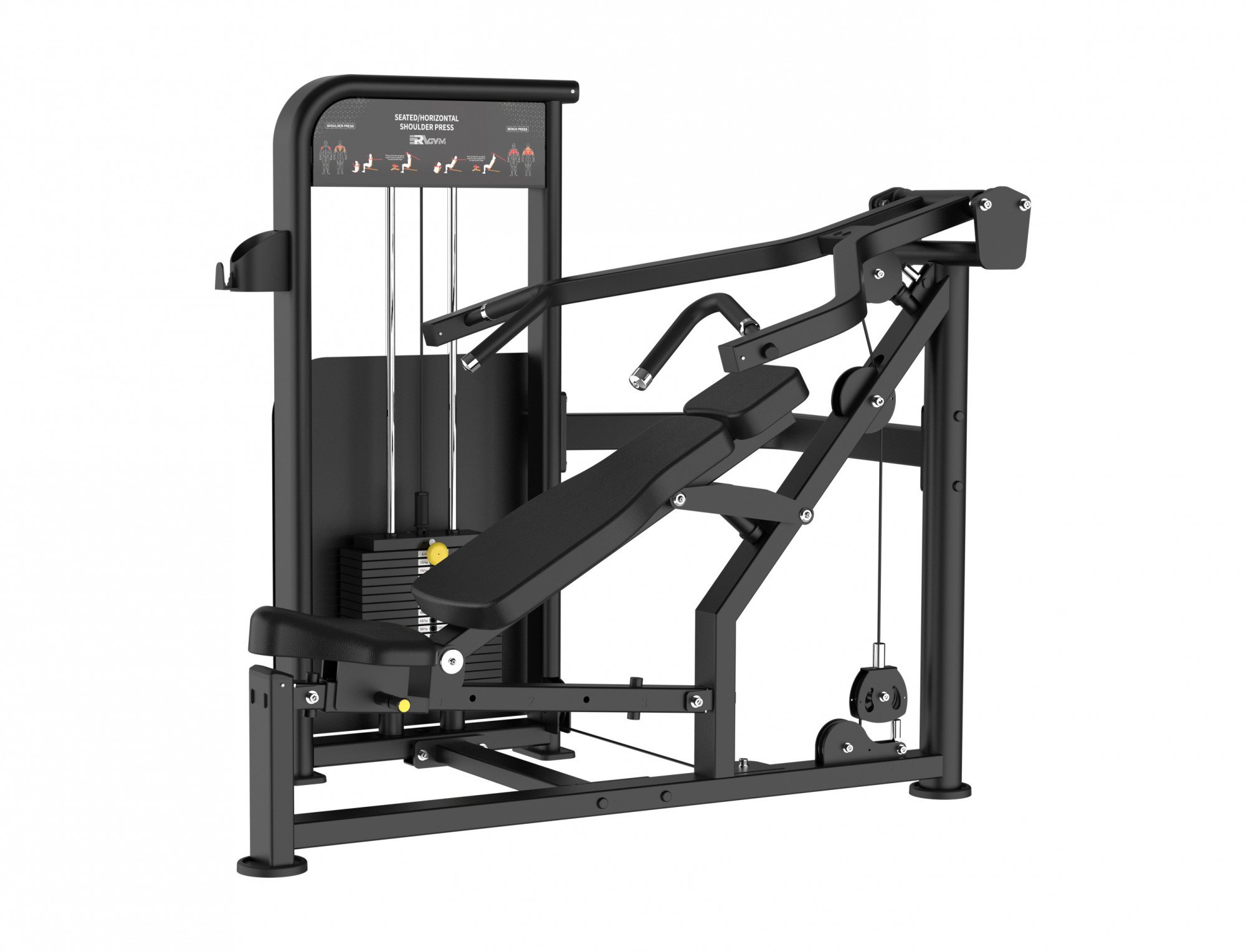   ERAGYM Seated and Horizontal Shoulder Press   BLY-03 