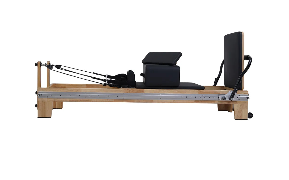 Pilates ERAGYM Rubber Wood Studio Reformer 