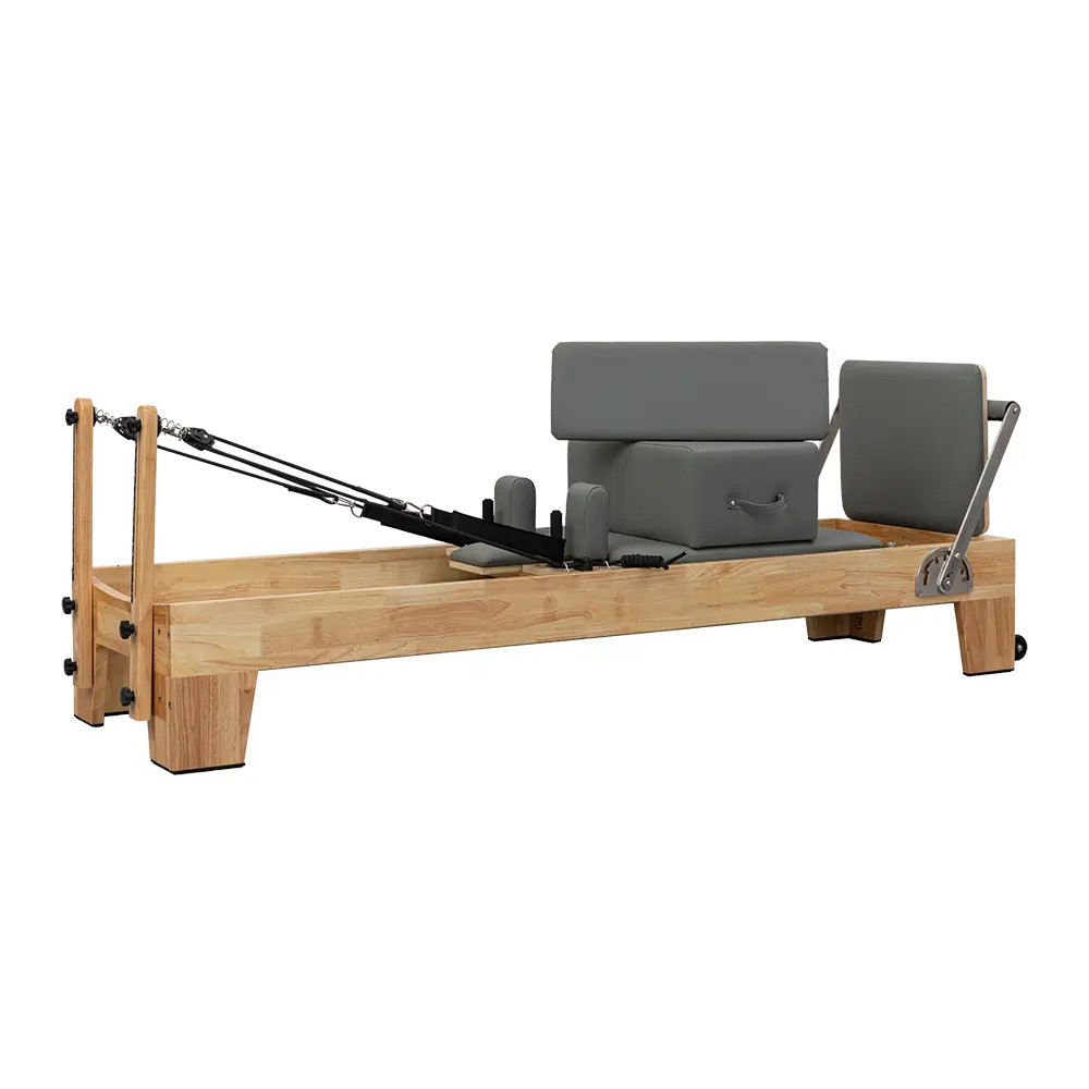 Pilates ERAGYM Rubber Wood Studio Reformer 