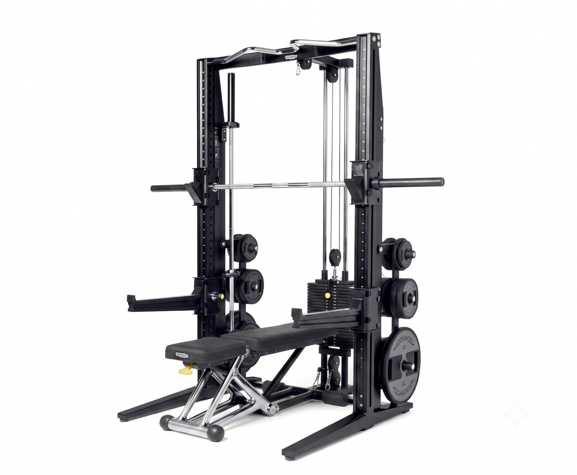 ������������������� �������� Technogym Rack Personal + Bench Personal Chrome 