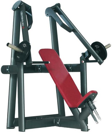   GYM80 Sygnum Plate Loaded Lying Seated Chest Press Machine 4308 