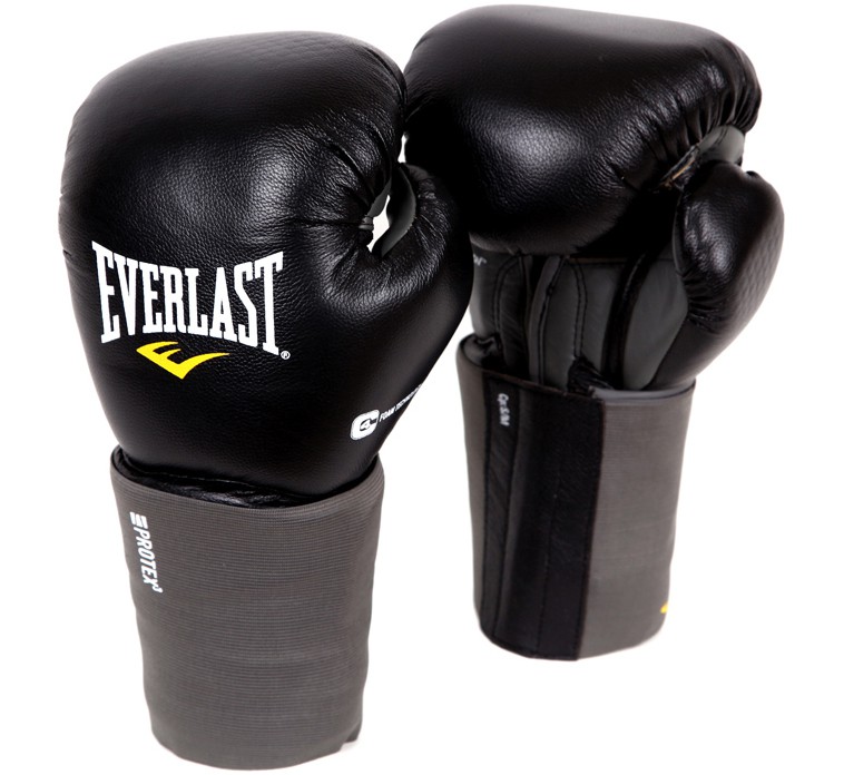 everlast hook and loop training gloves