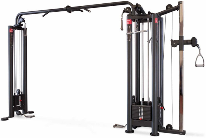  PANATTA SEC 4 Station multi Gym + cable Station with bar 1SC112+1SC116 