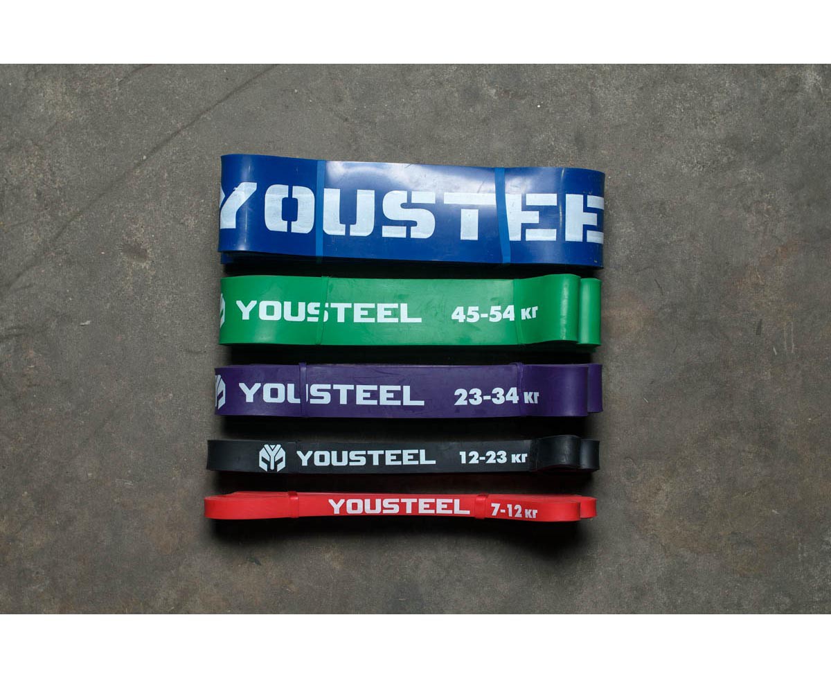 Ю стил. Петля резиновая YOUSTEEL. Резиновые петли для тренировок Power Bands 32мм YOUSTEEL. YOUSTEEL резинки. Латексная резиновая петля YOUSTEEL.