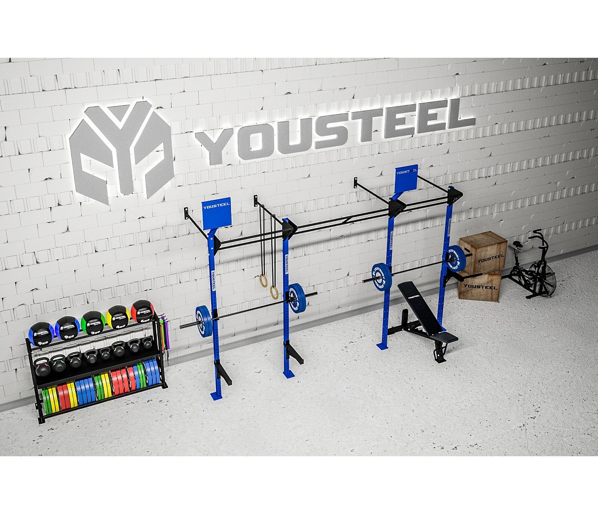 Ю стил. Функциональная рама YOUSTEEL. Функциональная рама ст-4000-1100. YOUSTEEL оборудование для функционального тренинга. YOUSTEEL кроссфит оборудование.